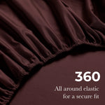 Egyptian Cotton Sateen Sheet Set 650 Thread Count