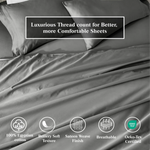 100% Egyptian Cotton 650 Thread Count Solid Pillowcase Set