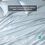 100% Egyptian Cotton 650 Thread Count Solid Pillowcase Set