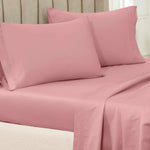 100% Egyptian Cotton 650 Thread Count Solid Pillowcase Set