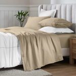 650 Thread Count Egyptian Cotton Bed Sheets - Sateen Weave