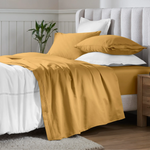 650 Thread Count Egyptian Cotton Bed Sheets - Sateen Weave