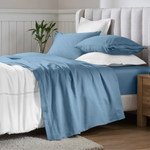 Egyptian Cotton Sateen Sheet Set 650 Thread Count
