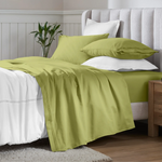 Egyptian Cotton Sateen Sheet Set 650 Thread Count