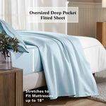 650 Thread Count Egyptian Cotton Bed Sheets - Sateen Weave