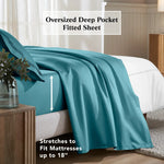 650 Thread Count Egyptian Cotton Bed Sheets - Sateen Weave