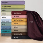 650 Thread Count Egyptian Cotton Solid Duvet Cover