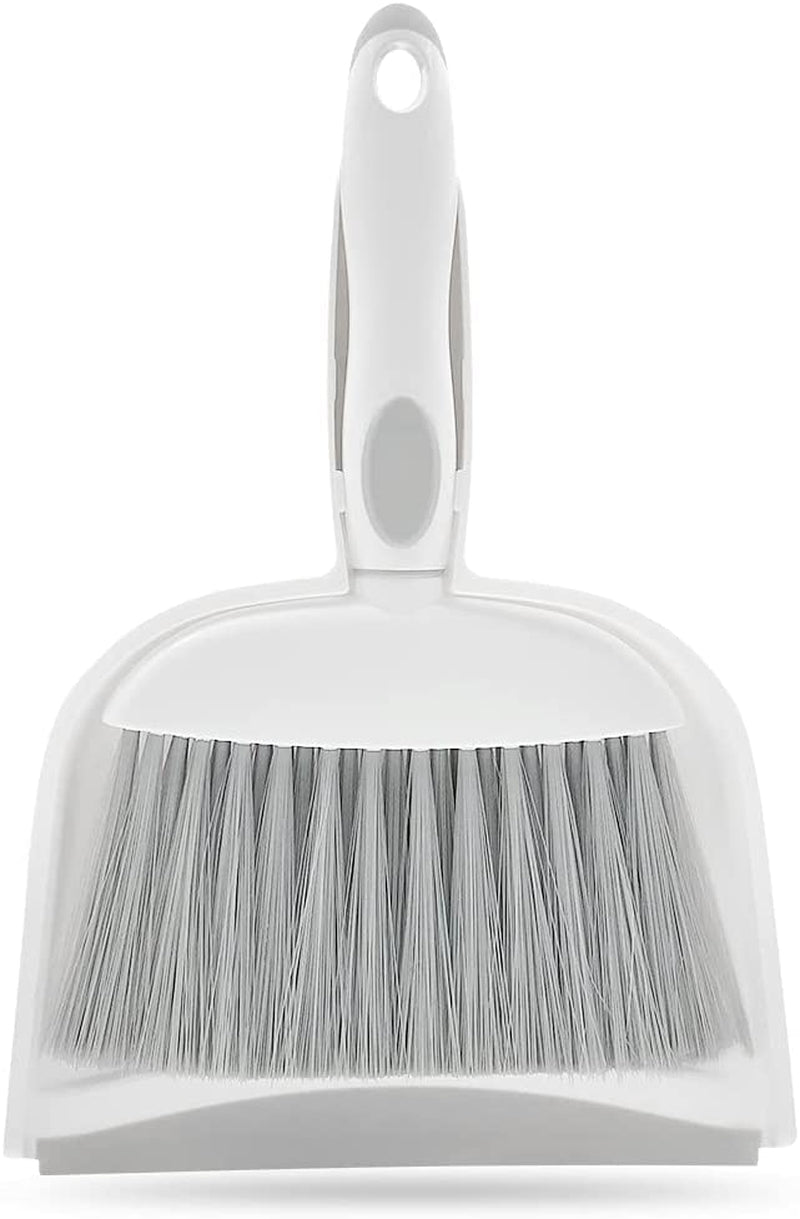 Broom Dustpan Brush Small Dust Pan : Small Dustpan and Brush Set Mini Broom and Dustpan Set Whisk Broom and Dustpan Set Small Broom and Dustpan Set for Desk, Table, Home, Kitchen Necessities (Gray)