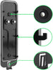 Black Backplate for Blink Video Doorbell Back Plate Replacement Part with Hooks Accessory