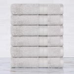 Superior Rayon from Bamboo Plush Heavyweight 6 Piece Hand Towel Set