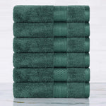 Superior Rayon from Bamboo Plush Heavyweight 6 Piece Hand Towel Set