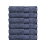 Superior Rayon from Bamboo Plush Heavyweight 6 Piece Hand Towel Set
