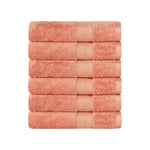 Superior Rayon from Bamboo Plush Heavyweight 6 Piece Hand Towel Set