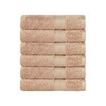 Superior Rayon from Bamboo Plush Heavyweight 6 Piece Hand Towel Set