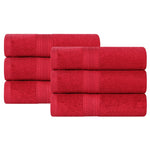 Eco-Friendly Ring-Spun Cotton 6-Piece Hand Towel Set