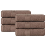 Eco-Friendly Ring-Spun Cotton 6-Piece Hand Towel Set