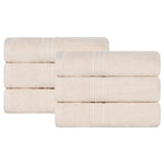 Eco-Friendly Ring-Spun Cotton 6-Piece Hand Towel Set
