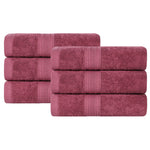 Eco-Friendly Ring-Spun Cotton 6-Piece Hand Towel Set