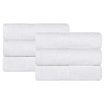 Eco-Friendly Ring-Spun Cotton 6-Piece Hand Towel Set