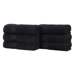 Superior Oregon Organic Cotton Medium Weight Solid Hand Towel Set of 6