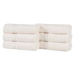 Superior Oregon Organic Cotton Medium Weight Solid Hand Towel Set of 6