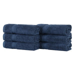 Superior Oregon Organic Cotton Medium Weight Solid Hand Towel Set of 6