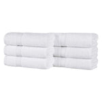 Superior Oregon Organic Cotton Medium Weight Solid Hand Towel Set of 6