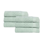 Rolla Cotton Geometric Jacquard Absorbent Hand Towel Set of 6