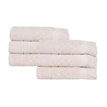 Rolla Cotton Geometric Jacquard Absorbent Hand Towel Set of 6