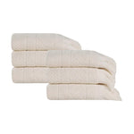 Rolla Cotton Geometric Jacquard Absorbent Hand Towel Set of 6