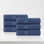 Eco-Friendly Ring-Spun Cotton 6-Piece Hand Towel Set