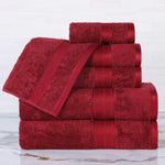 Superior Rayon from Bamboo Heavyweight Assorted 6 Piece Towel Set