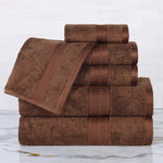 Superior Rayon from Bamboo Heavyweight Assorted 6 Piece Towel Set
