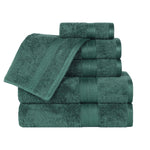 Superior Rayon from Bamboo Heavyweight Assorted 6 Piece Towel Set