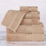 Superior Rayon from Bamboo Heavyweight Assorted 6 Piece Towel Set