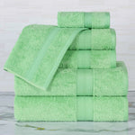 Superior Rayon from Bamboo Heavyweight Assorted 6 Piece Towel Set