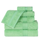 Superior Rayon from Bamboo Heavyweight Assorted 6 Piece Towel Set