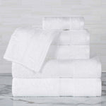 Superior Rayon from Bamboo Heavyweight Assorted 6 Piece Towel Set
