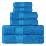 Eco-Friendly Ring Spun Cotton Towel Set 6 Piece