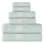 Eco-Friendly Ring Spun Cotton Towel Set 6 Piece