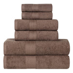 Eco-Friendly Ring Spun Cotton Towel Set 6 Piece