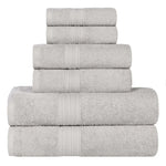 Eco-Friendly Ring Spun Cotton Towel Set 6 Piece