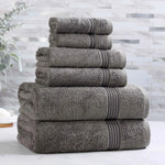 6-Piece Egyptian Cotton Plush Towel Set - Heritage