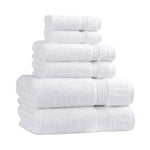 6-Piece Egyptian Cotton Plush Towel Set - Heritage