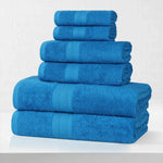Eco-Friendly Ring Spun Cotton Towel Set 6 Piece