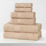 Eco-Friendly Ring Spun Cotton Towel Set 6 Piece