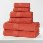 Eco-Friendly Ring Spun Cotton Towel Set 6 Piece