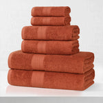 Eco-Friendly Ring Spun Cotton Towel Set 6 Piece