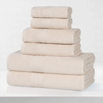 Eco-Friendly Ring Spun Cotton Towel Set 6 Piece