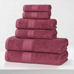 Eco-Friendly Ring Spun Cotton Towel Set 6 Piece